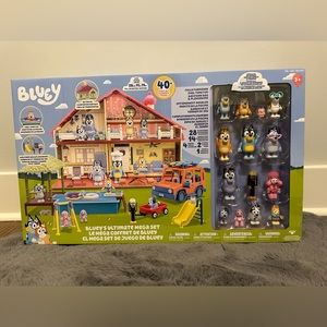 2023 Bluey Ultimate Mega Set | 40 Piece | 4 Sets in One- BRAND NEW-NEVER OPENED